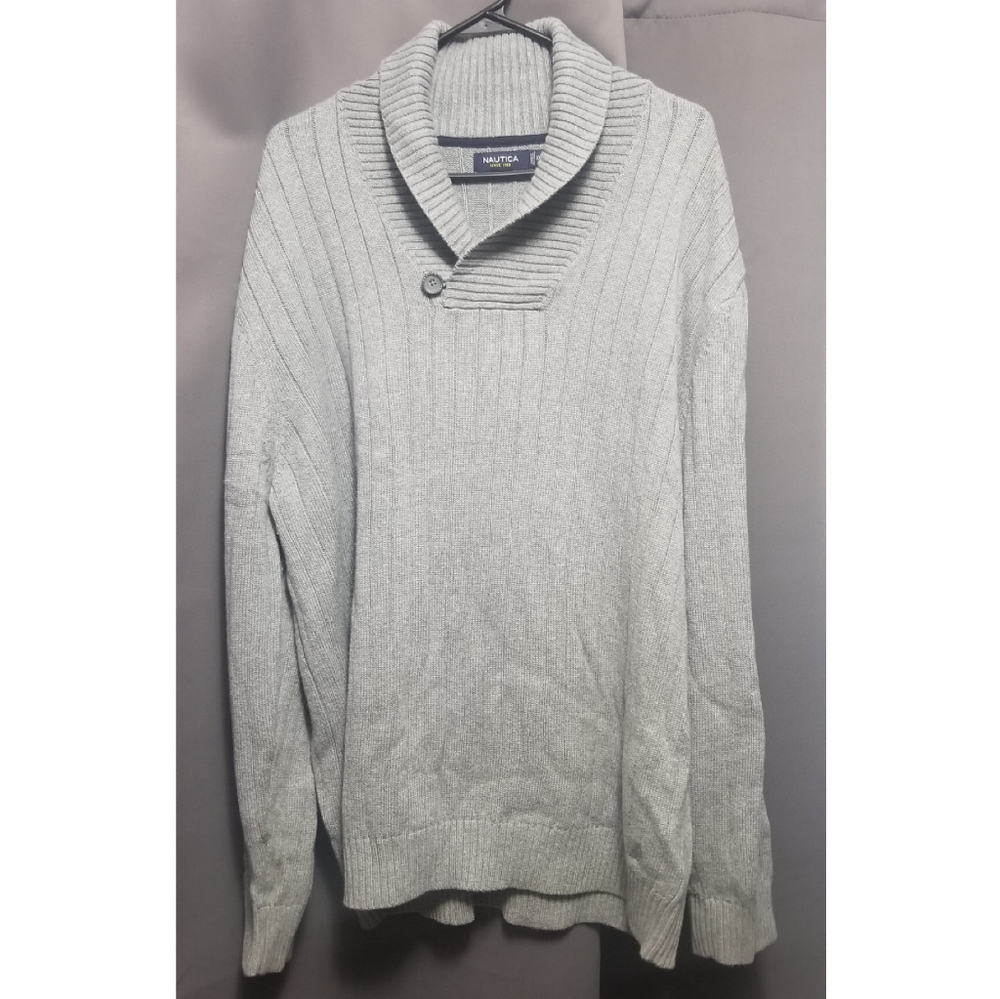 Nautica XXL grey sweater